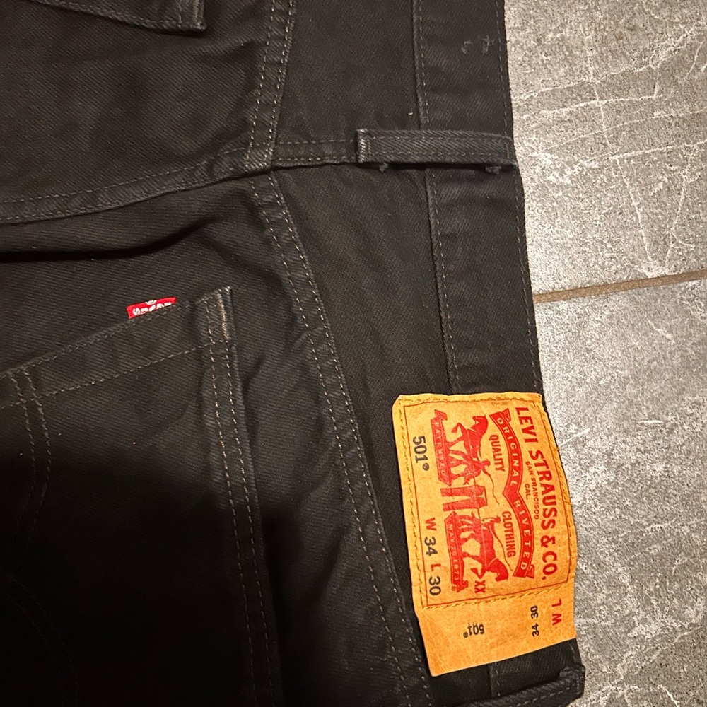 Levi's Men's Black Jeans